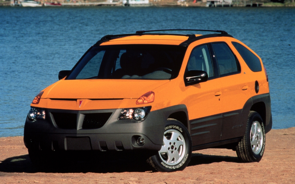8.Pontiac Aztek à traction intégrale 2001