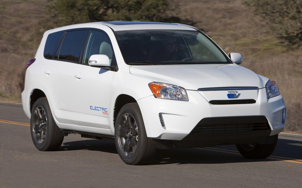 Toyota RAV4 EV prototype 