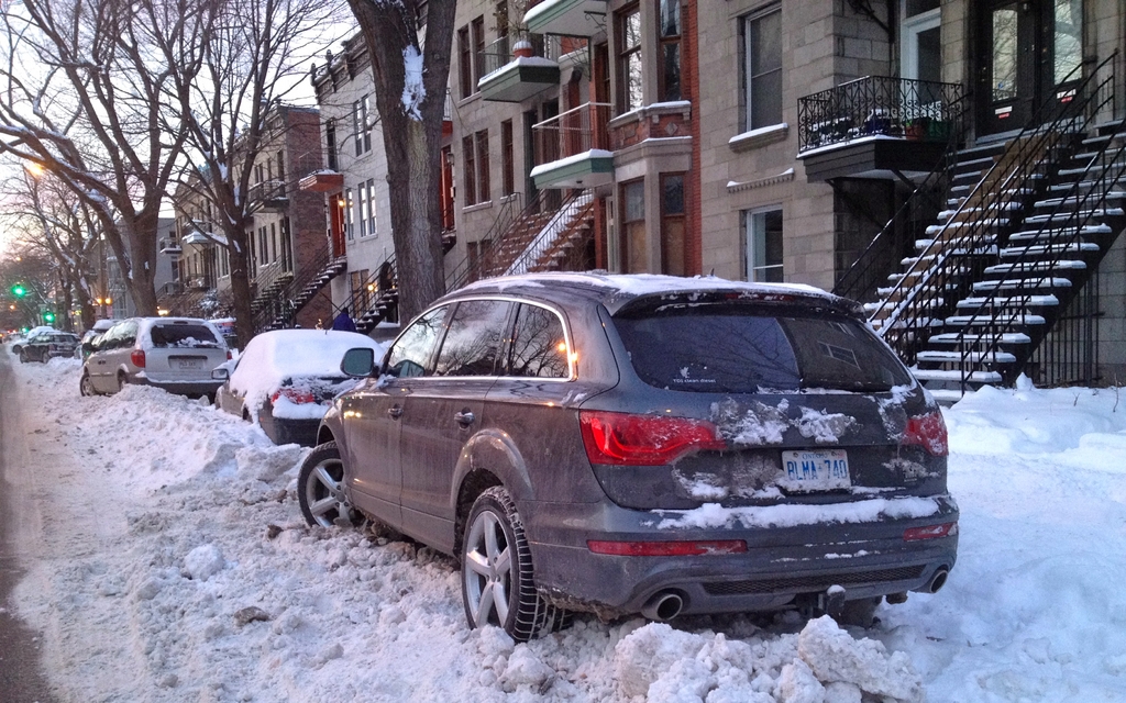 Snow? Ice? Not a problem for the Audi Q7 TDI.