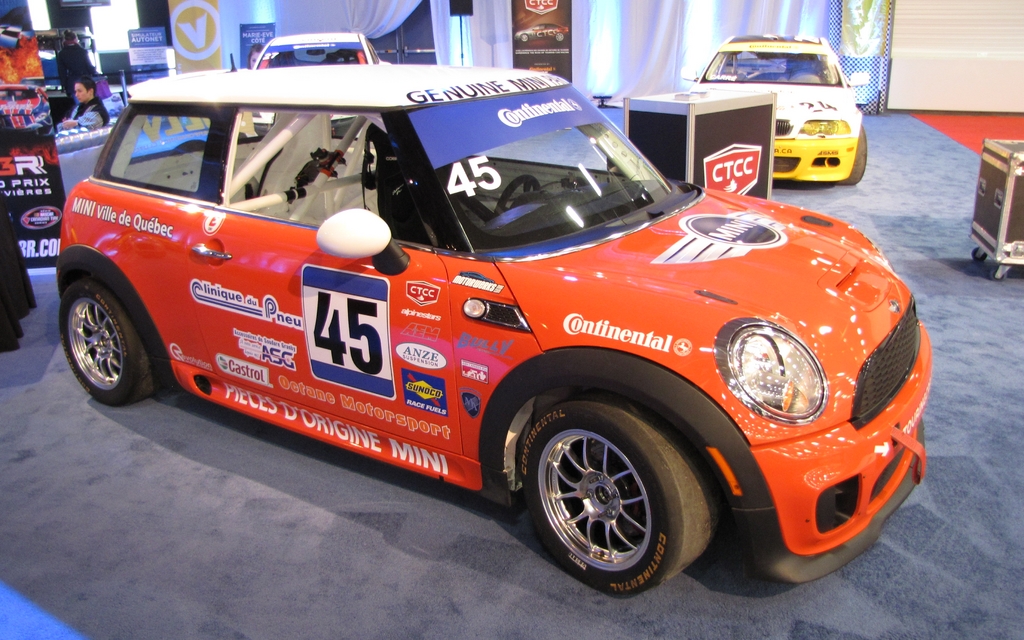 Mini Cooper S prête pour la course