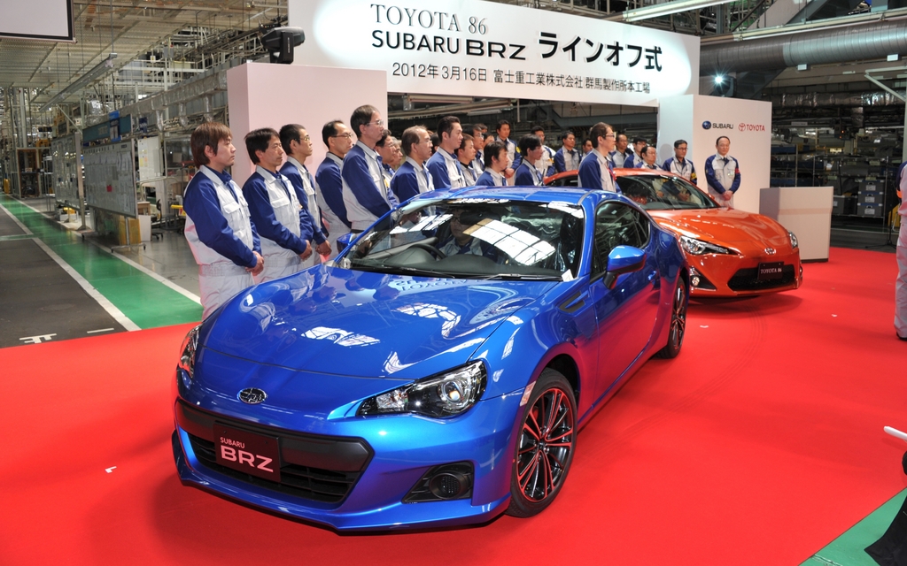 Subaru BRZ et Toyota GT86