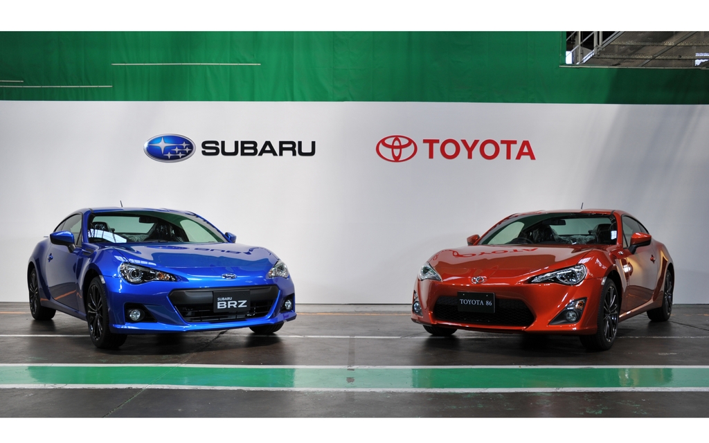 Subaru BRZ et Toyota GT86