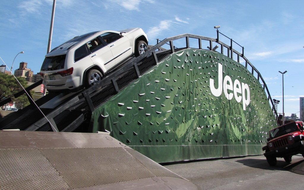 Jeep Camp au Salon de New York