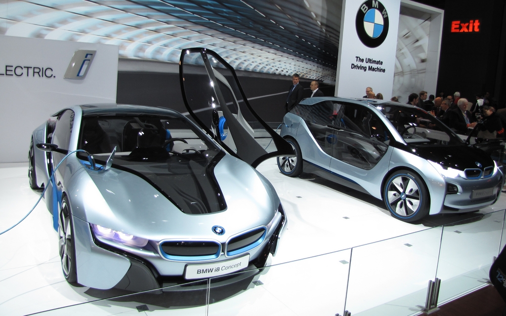 Concepts BMW i8 et i3