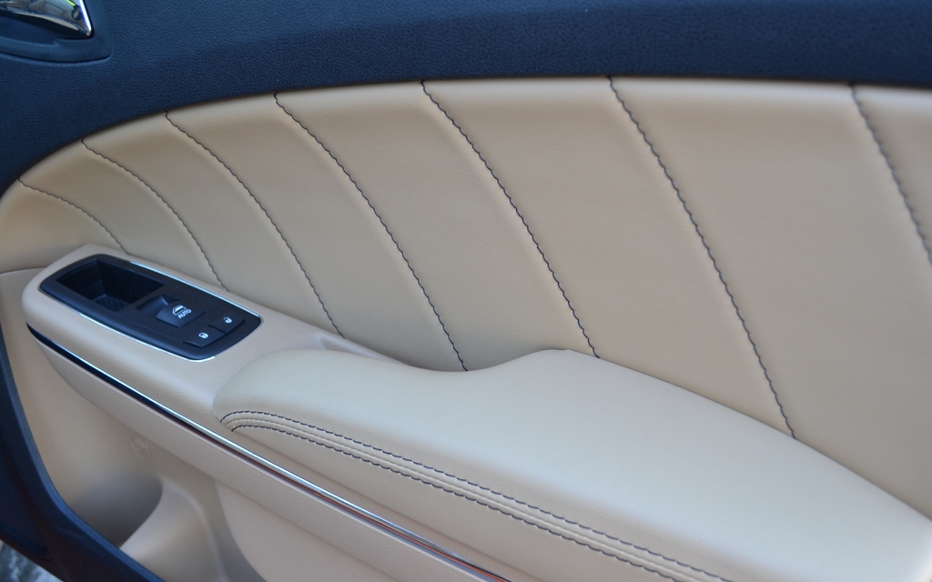 The door panels feature a more meticulous fit and finish 