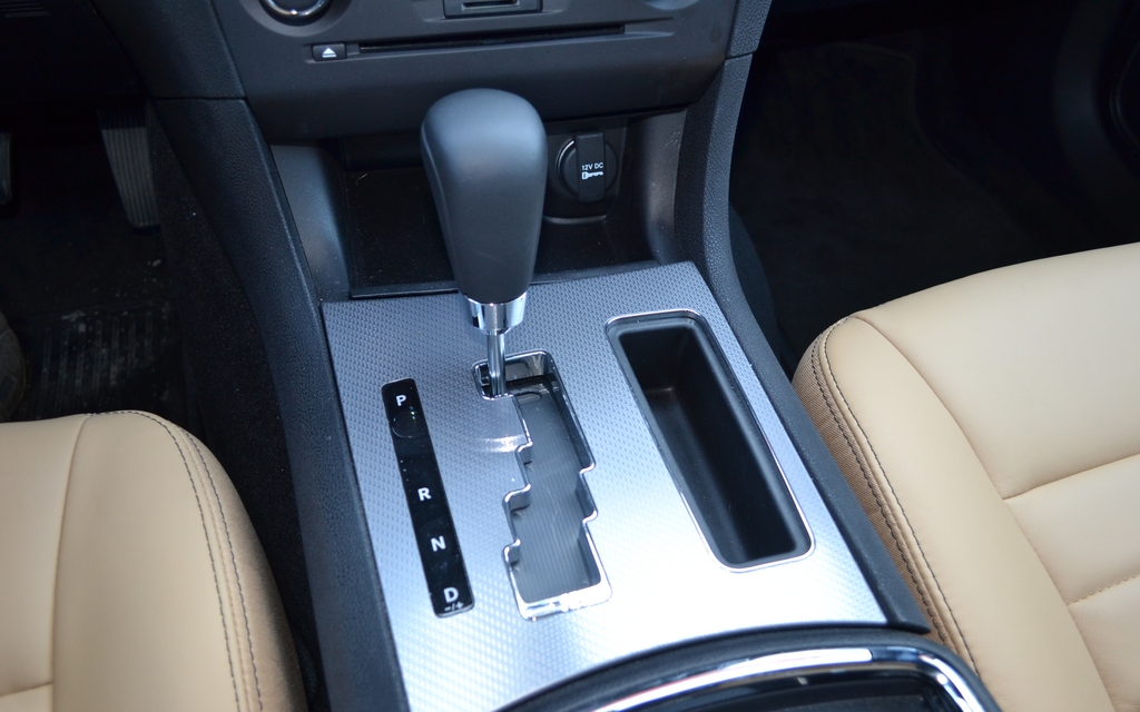 The Charger R/T offers a five-speed automatic transmission