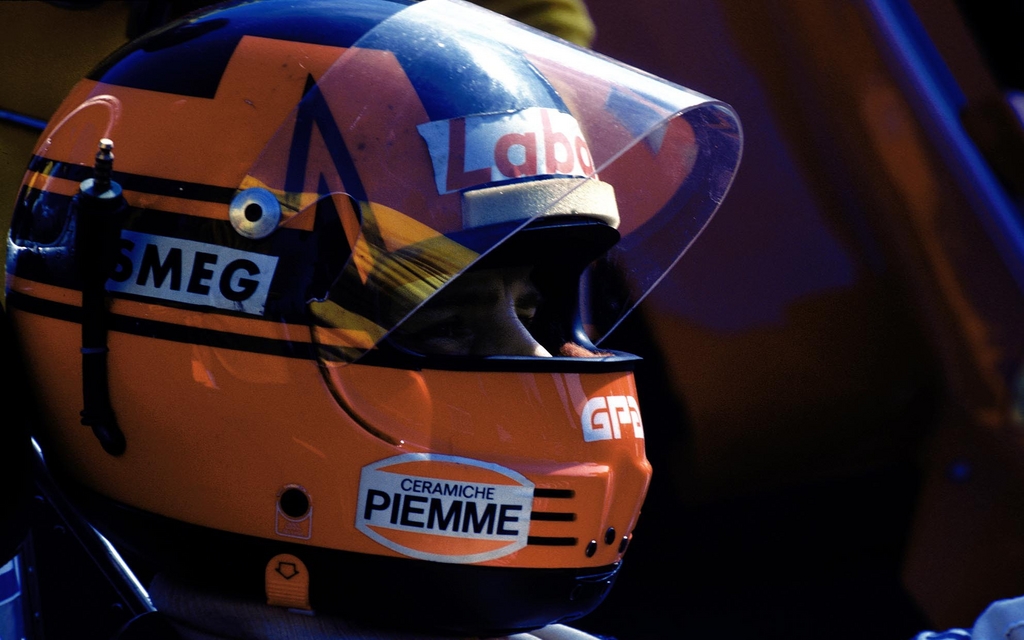 Gilles, lors des essais du Grand Prix du Canada 1981
