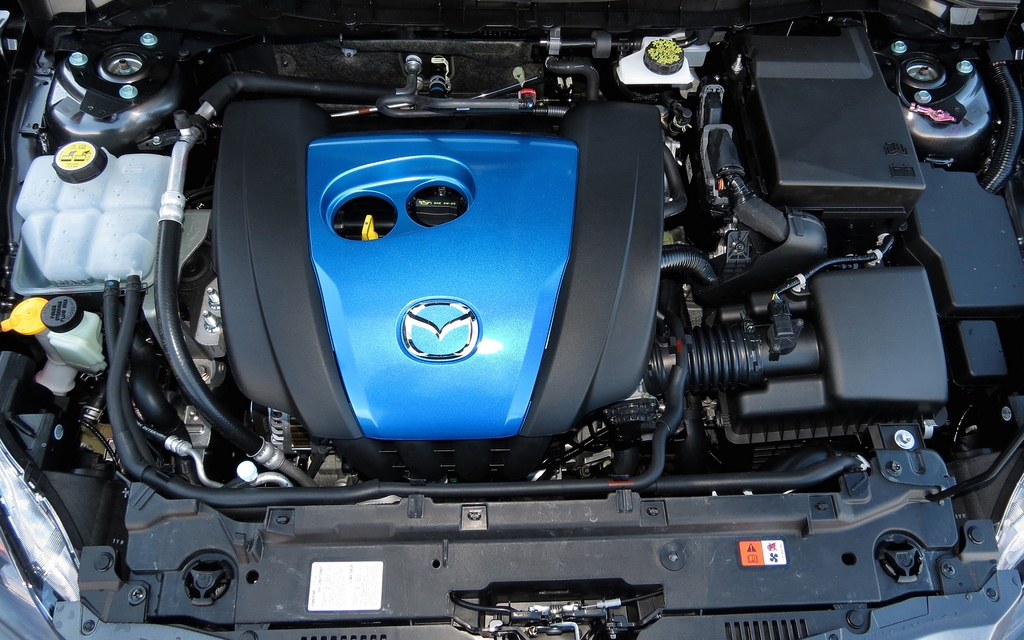 The Skyactiv-G’s new engine has clear intentions