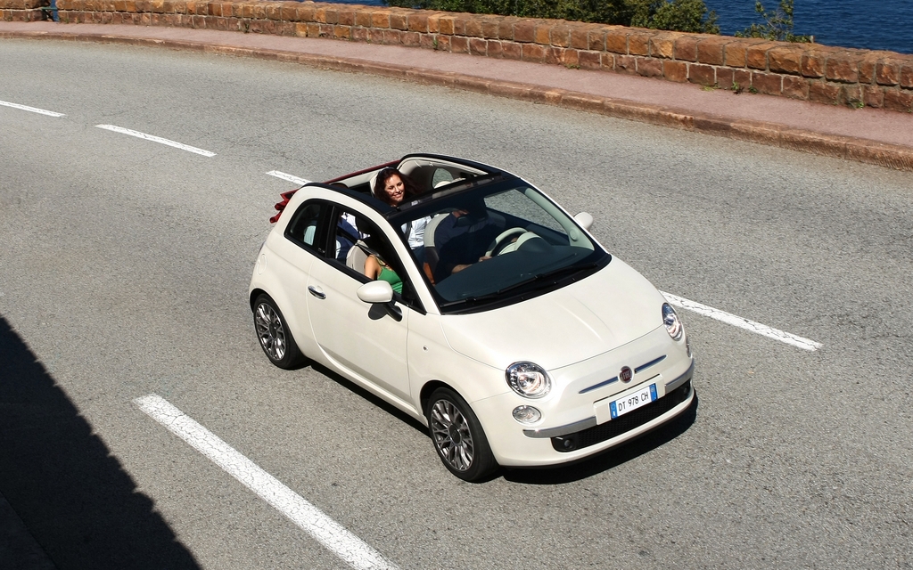 Fiat 500 cabriolet (Italienne)