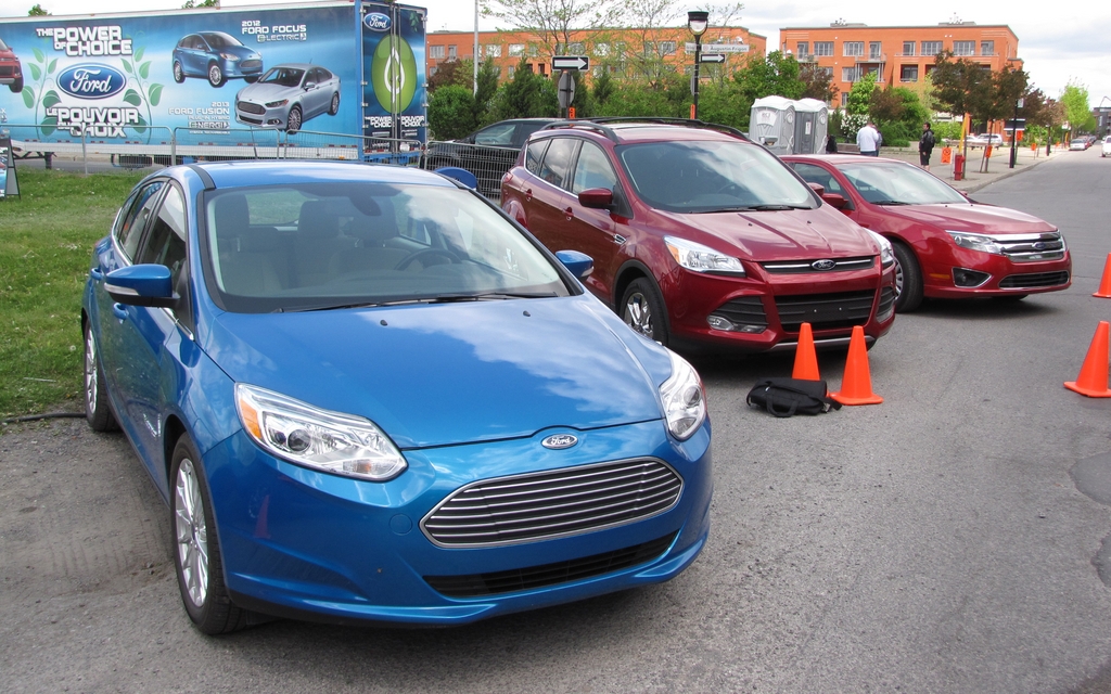 Ford Focus électrique, Escape 2013 et Fusion hybride