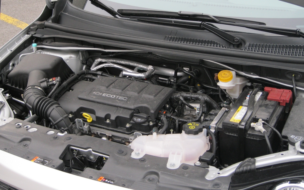 Chevrolet Sonic, moteur turbo de 138 chevaux