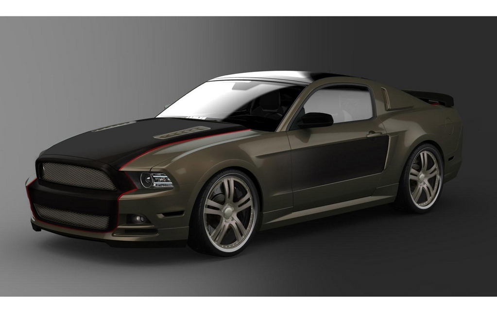 Ford Mustang Fast metal Concept