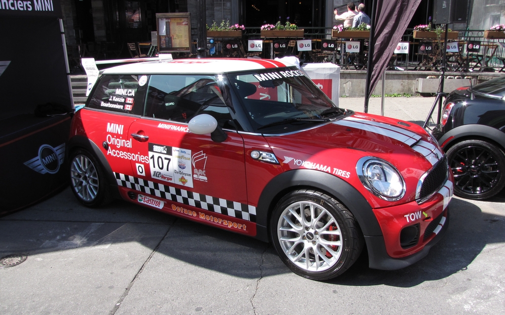 Mini Cooper pour la course