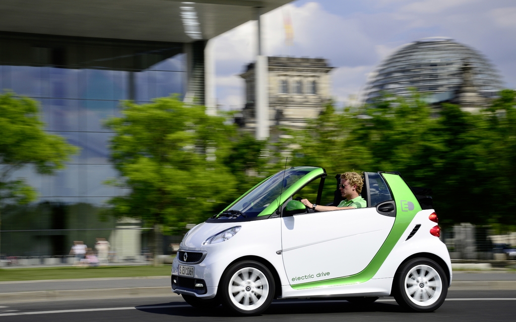 Smart Cabrio electric drive 2013