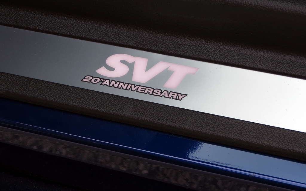 SVT’s 20th anniversary recognized on the door sills