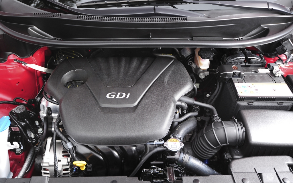 There’s a 1.6-litre four-cylinder engine under the hood