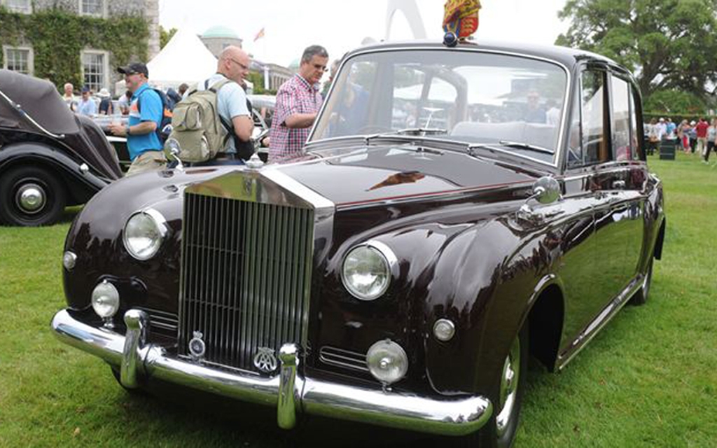 Rolls Royce ayant appartenue à la Reine d'Angleterre