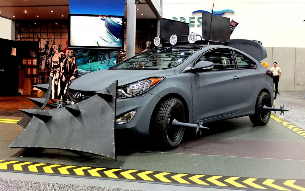 Hyundai Elantra Coupe Zombie Survival Machine 