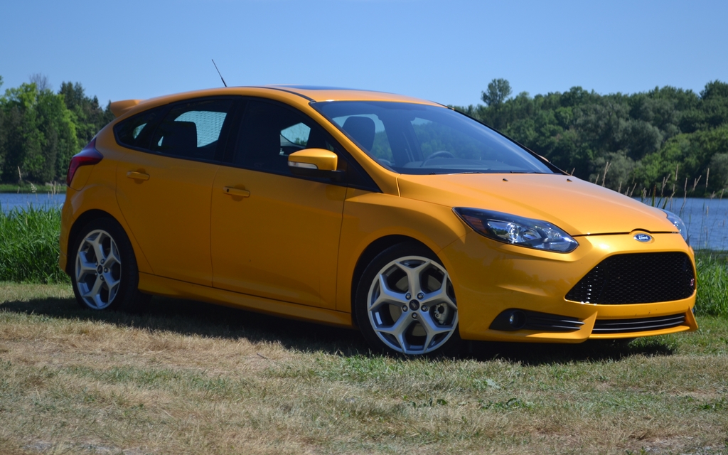 The Focus ST kicks the model’s sportiness up a notch