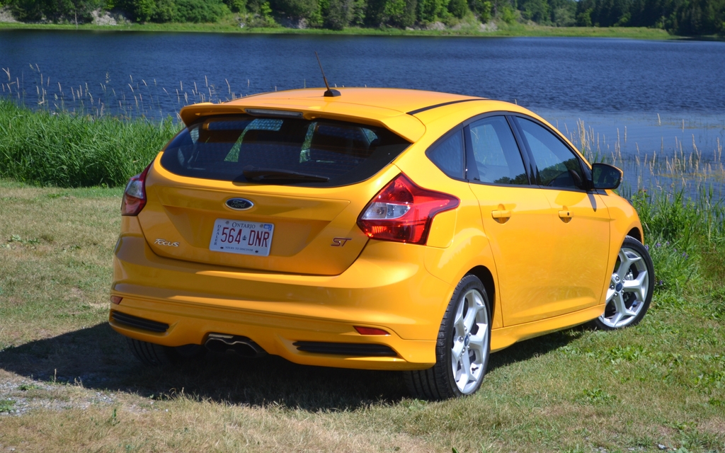 The Focus ST stands out with its distinctive character