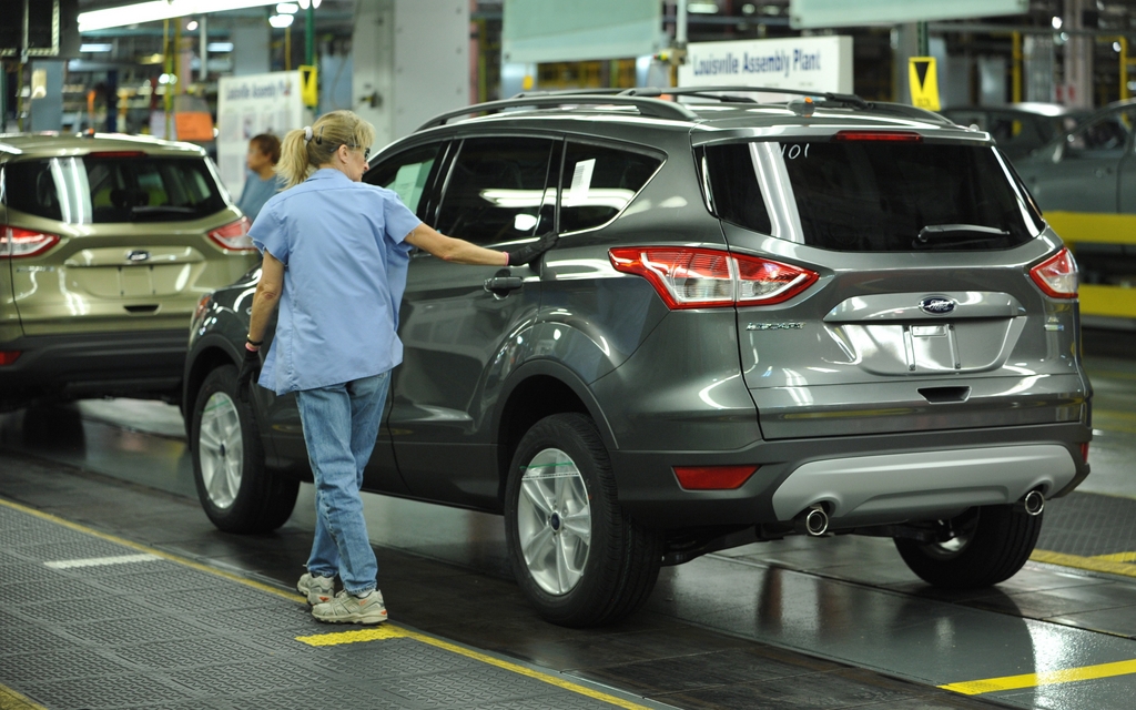 Ford Escape 2013 assemblé à l'usine de Louisville