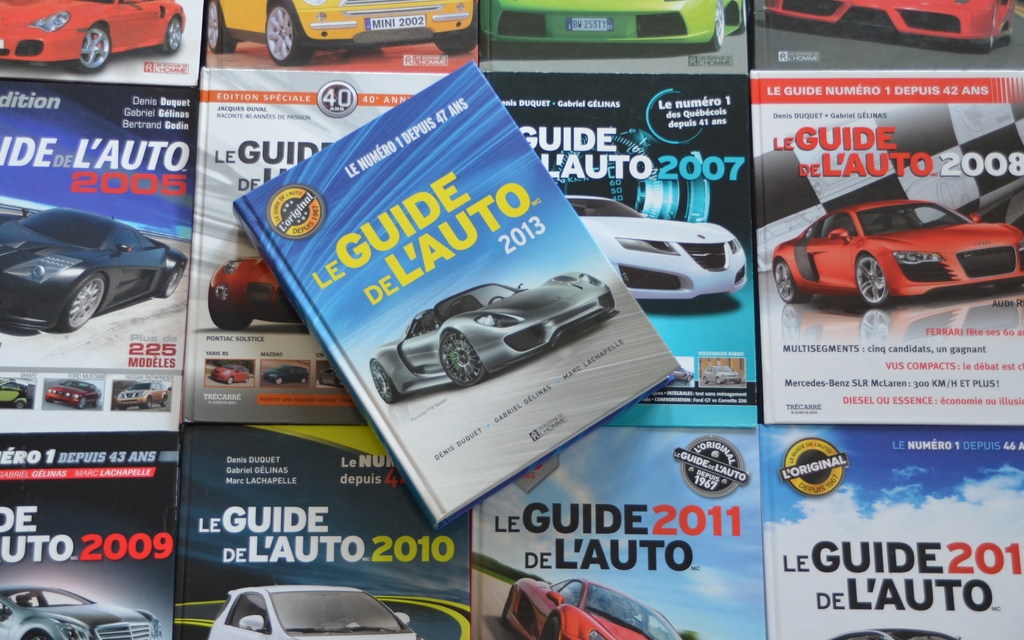 Le Guide de l'auto 2013... le "p'tit" nouveau!