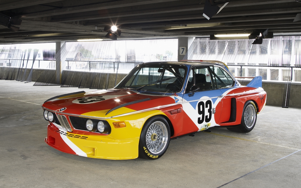 1975 BMW 3.0 CSL - Alexander Calder