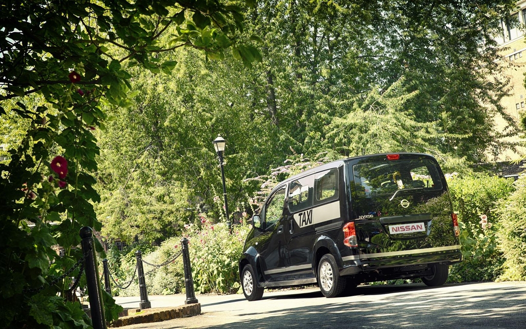 Nissan NV200 taxi londonien