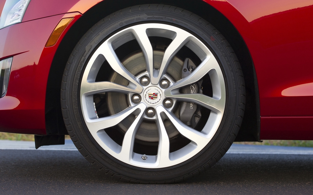 18-inch wheels are offered on option