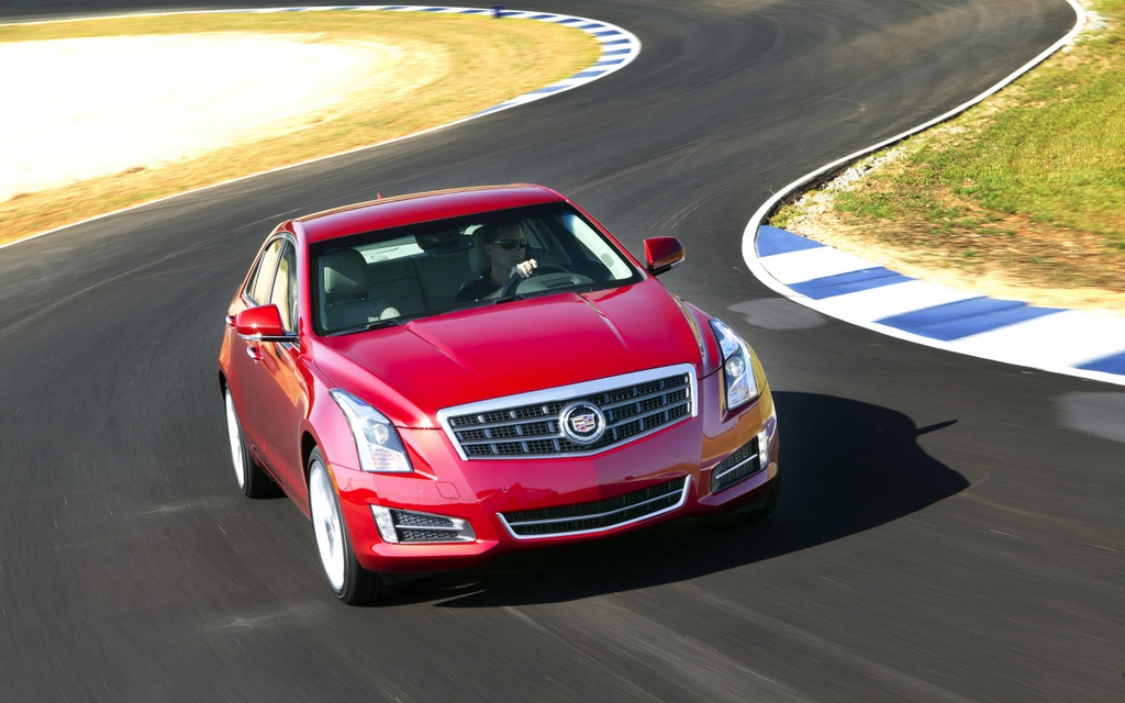 On the track, the ATS holds its own.