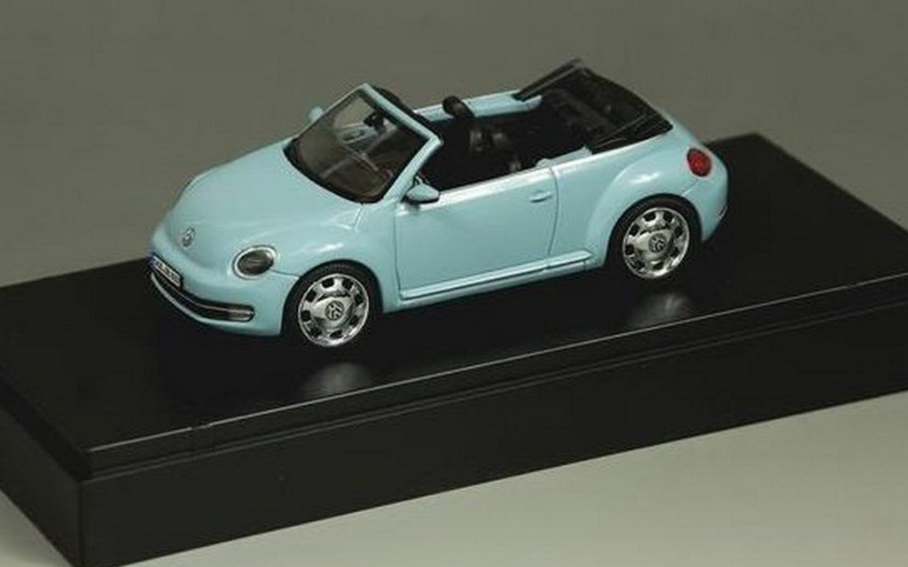 Volkswagen Beetle cabriolet en miniature