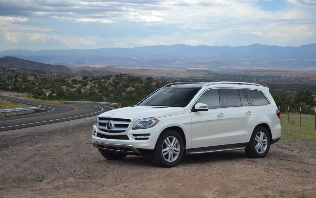 The Mercedes-Benz GL-Class is the manufacturer’s most imposing SUV
