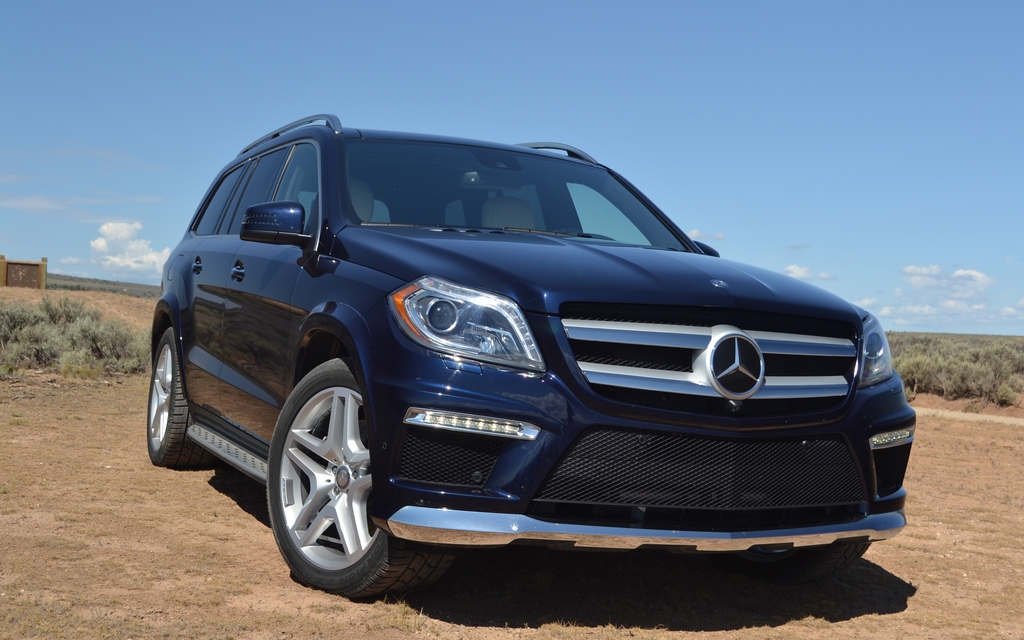 The GL 550 offers the AMG Sport Package factory standard