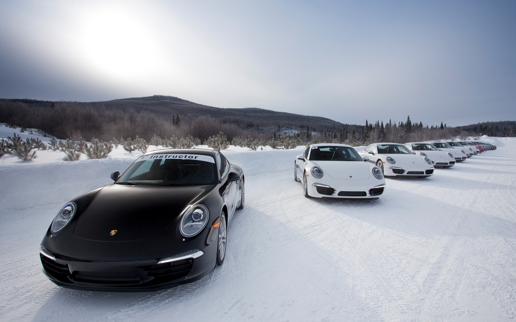 Camp4 Canada allows Porsche drivers to play in the snow.