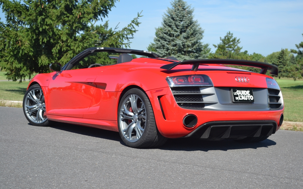 Audi R8 GT Spyder: Increased power and uncompromising lightness