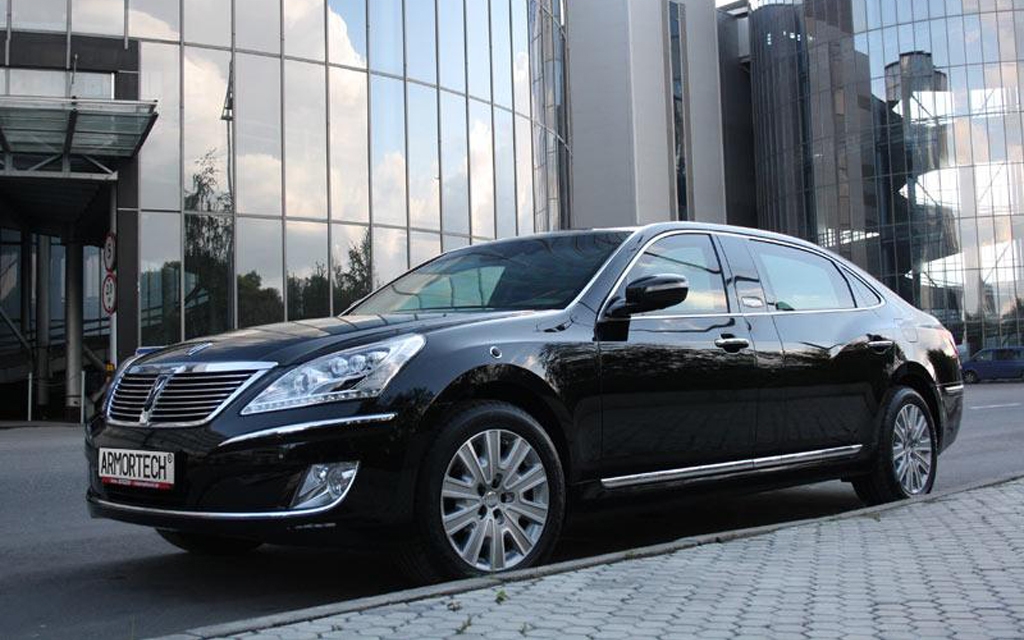 Hyundai Equus Armored Limo