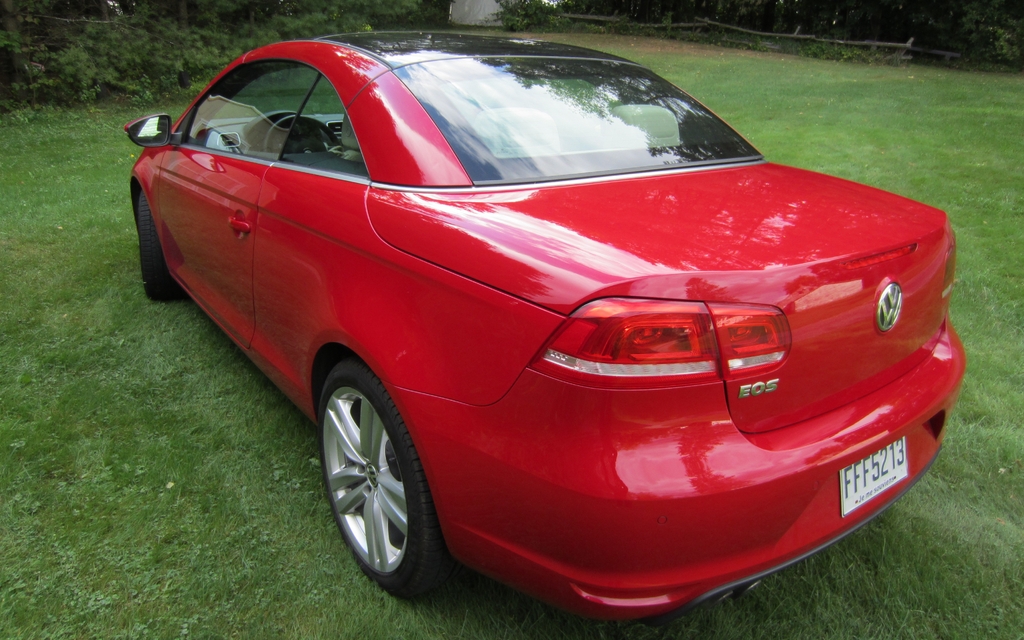 The 2012 Volkswagen Eos.