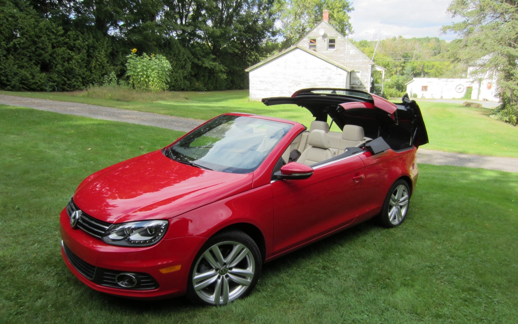 The 2012 Volkswagen Eos.