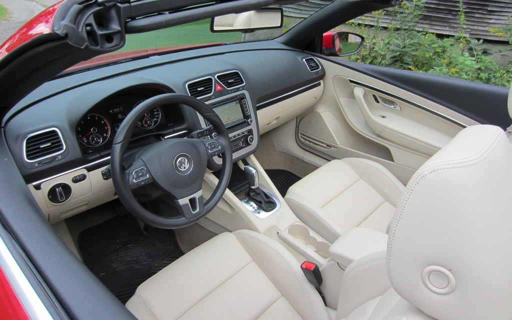 The 2012 Volkswagen Eos.