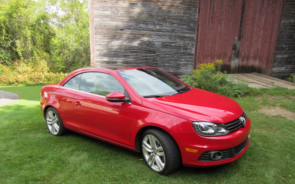 The 2012 Volkswagen Eos.