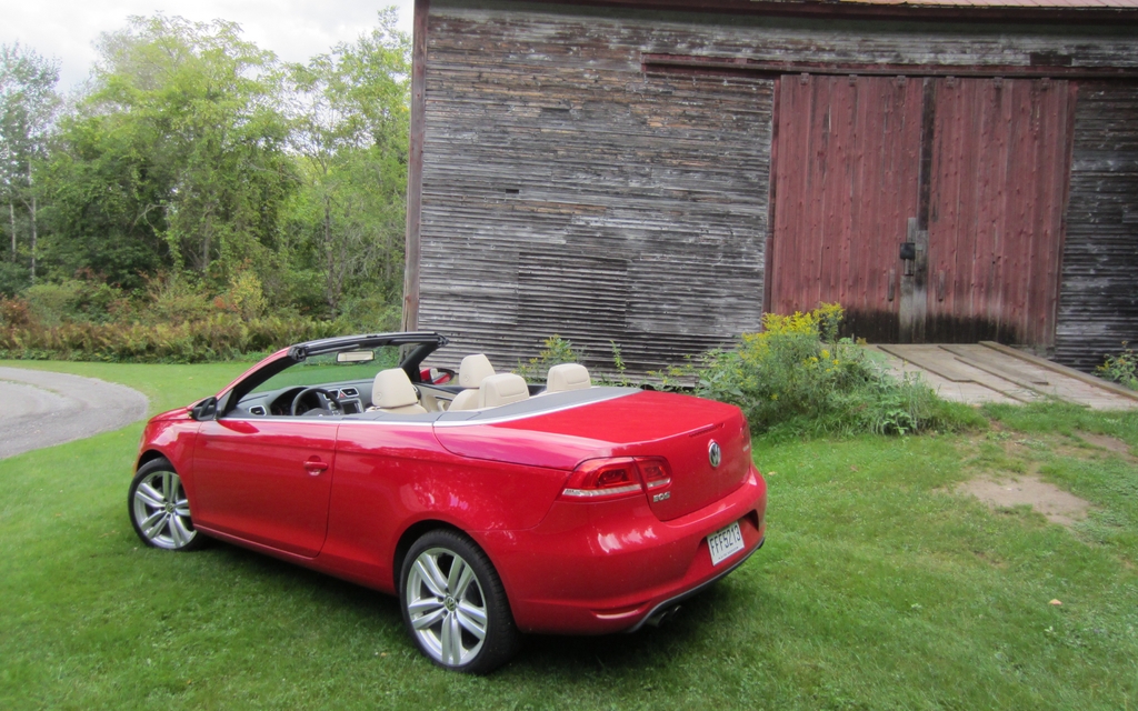 The 2012 Volkswagen Eos.