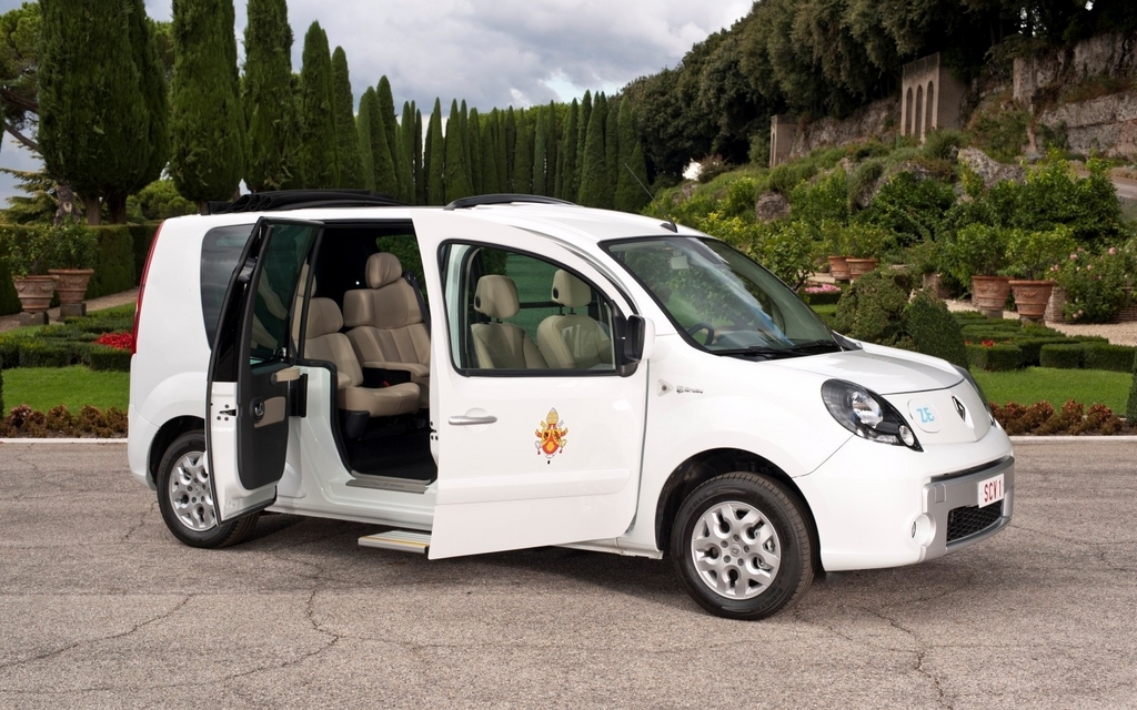 Renault Kangoo Z.E.du Pape Benoît XVI