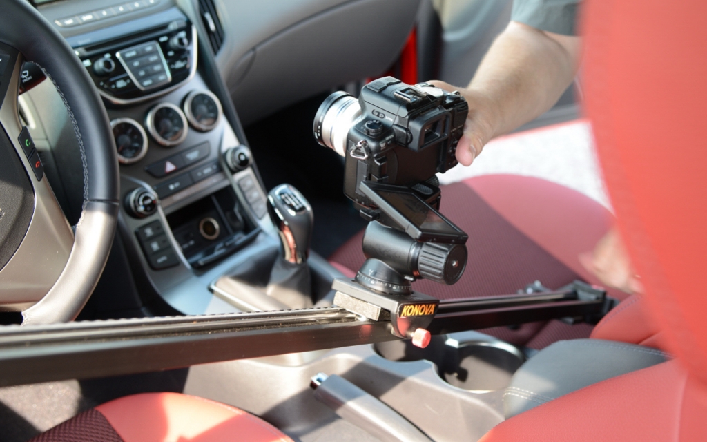 La nouvelle technique de la petite caméra sur rail.