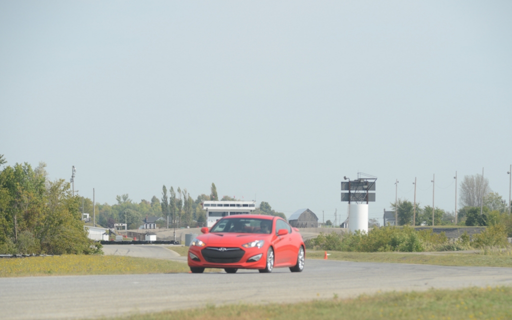On tourne en sens contraire pour les besoins de la télé.