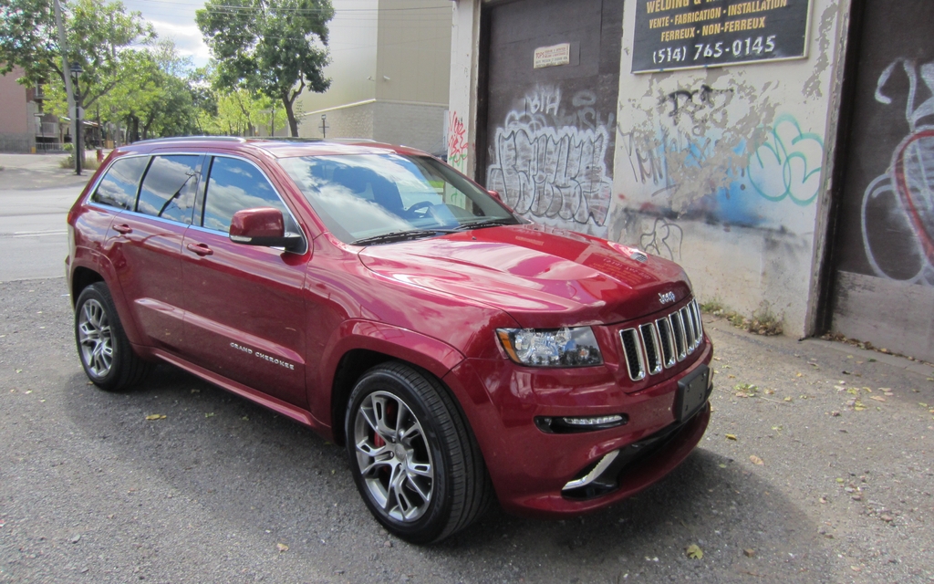 The 2012 Jeep Grand Cherokee SRT8.