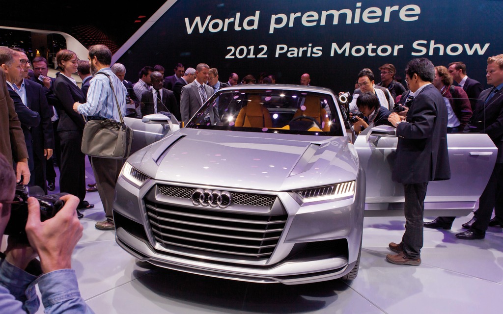 Audi Crosslane Coupe Concept au Mondial de l'Automobile de Paris 2012