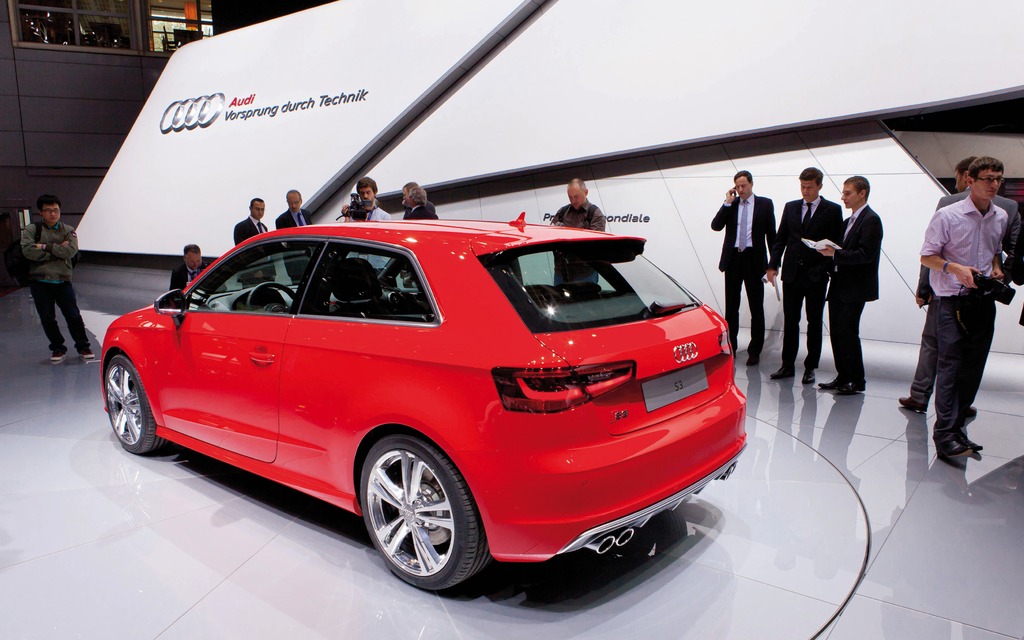 La Audi S3 au Mondial de l'Automobile de Paris 2012