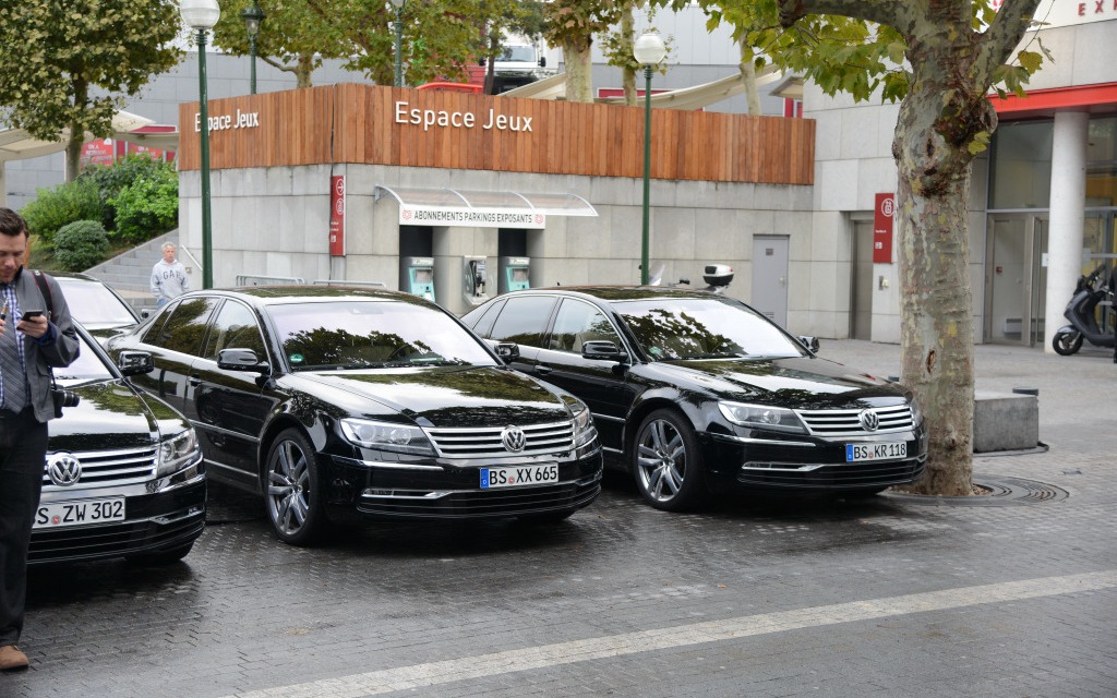 Les voitures  des patrons de VW.