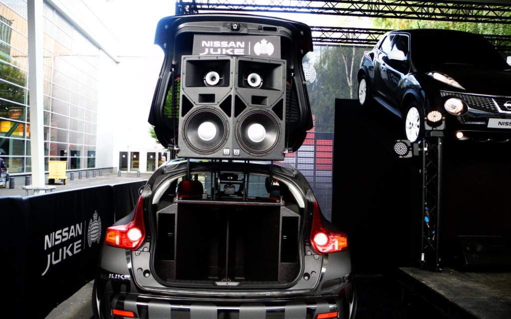 Un Nissan Juke en Juke Box !
