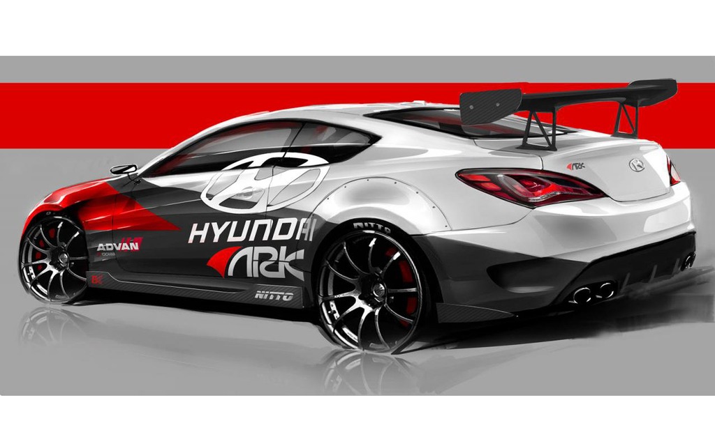 Hyundai Genesis Coupe R-Spec Track Edition